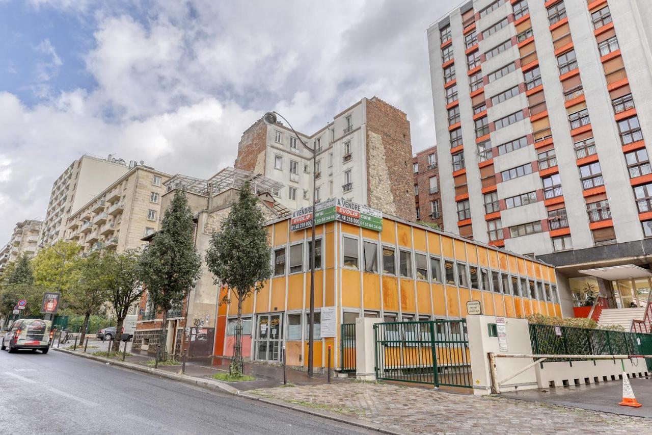 Large And Bright 2 Bdrs Flat With View - Paris 20 Apartamento Exterior foto